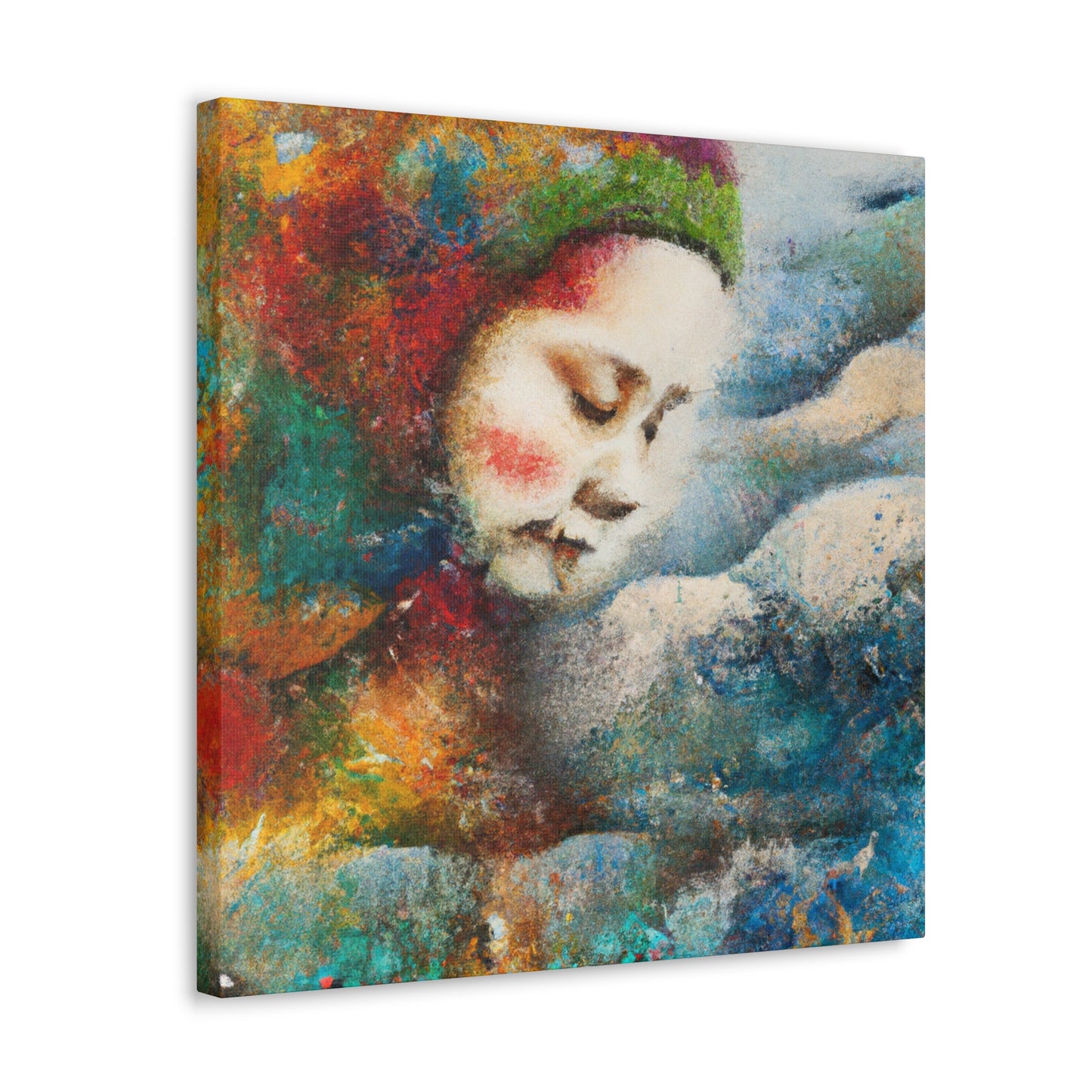 Elf in the Mountains - Canvas