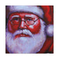 Santa Comes To Town - Canvas