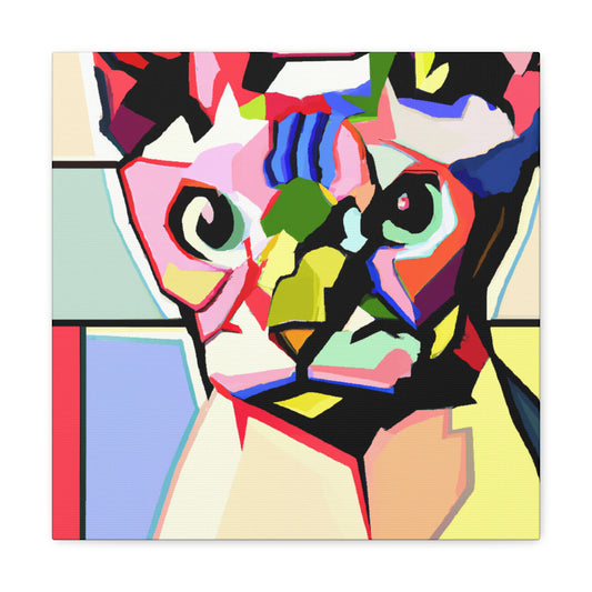 "Furball Pop Art Portrait" - Canvas