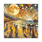 Midnight Seaside Soiree - Canvas