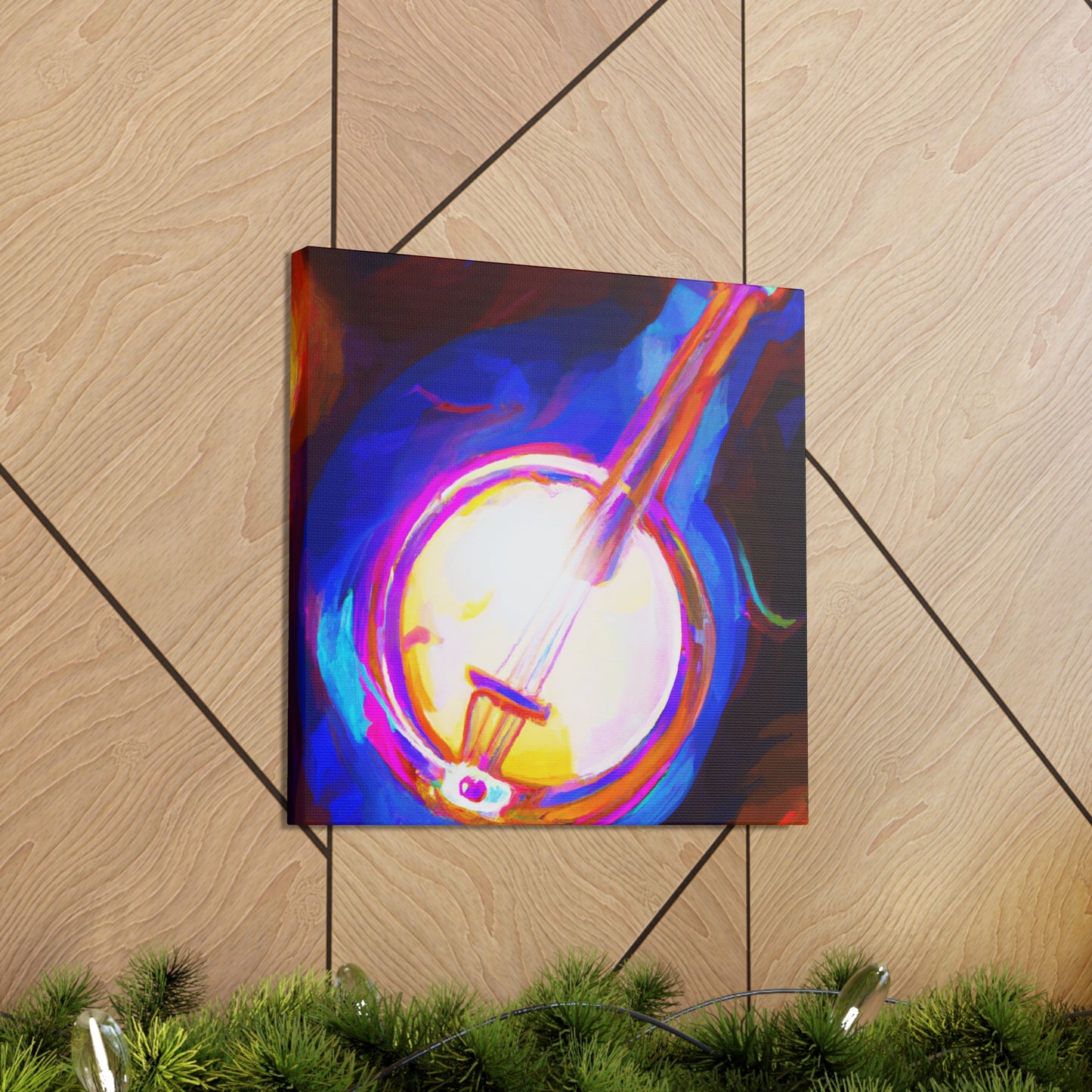 Banjo Echoes Harmony - Canvas