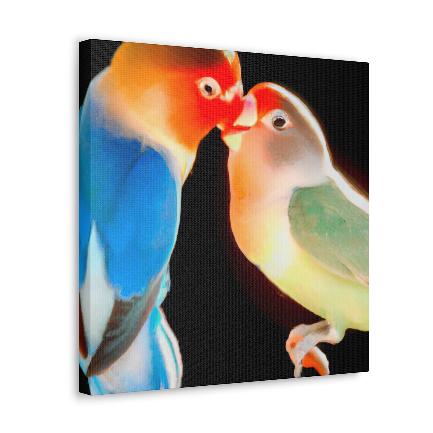 Lovebirds in Nirvana - Canvas