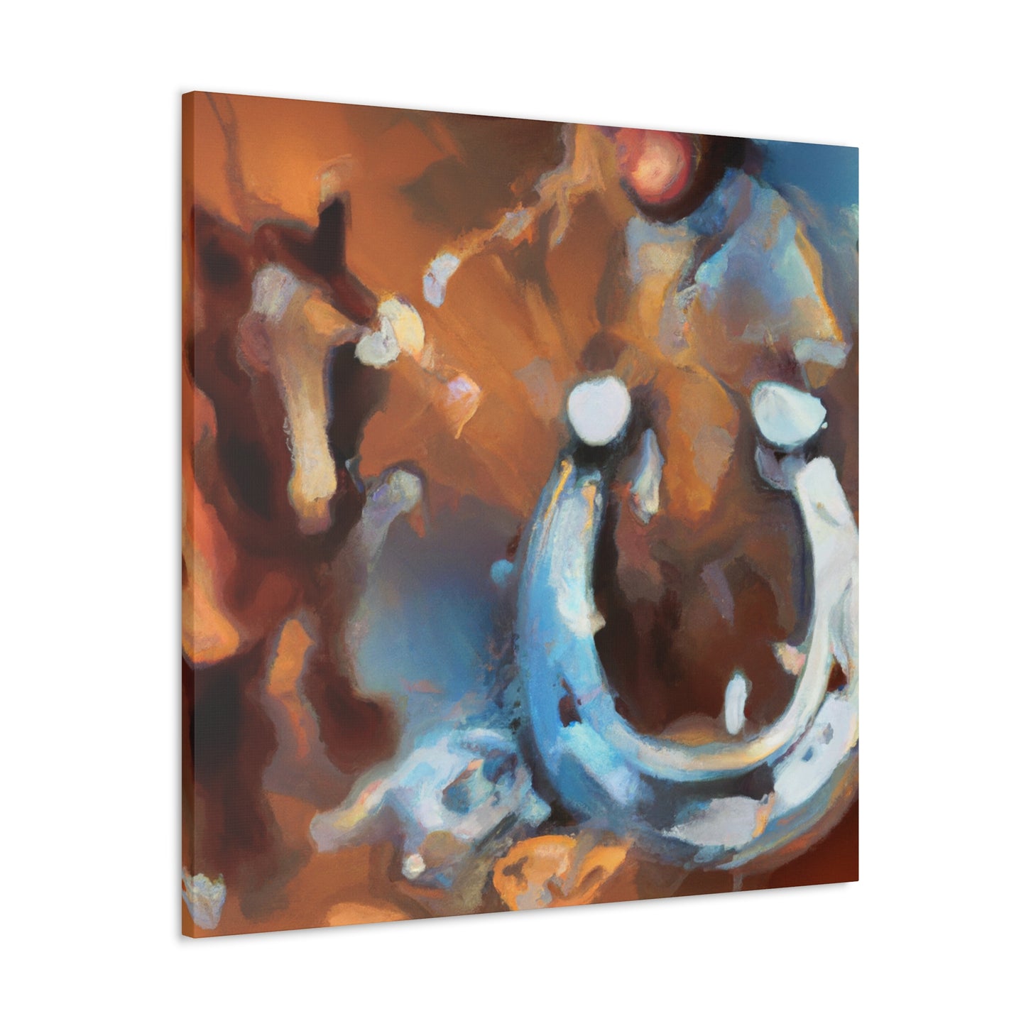 Horseshoe in Abstraction - Canvas