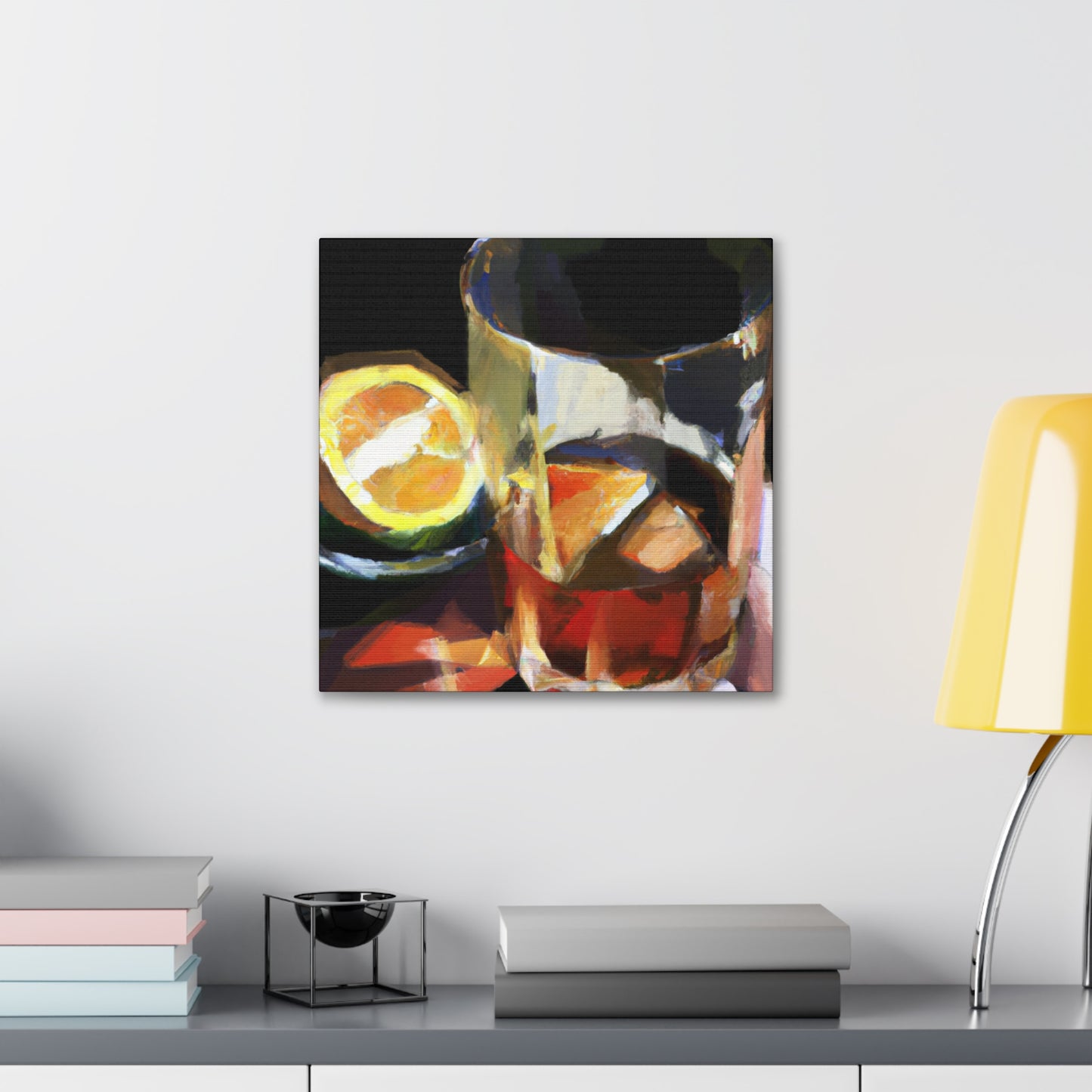 Drinking Impressions Abound - Canvas