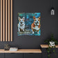 "Corgis At Playtime" - Canvas