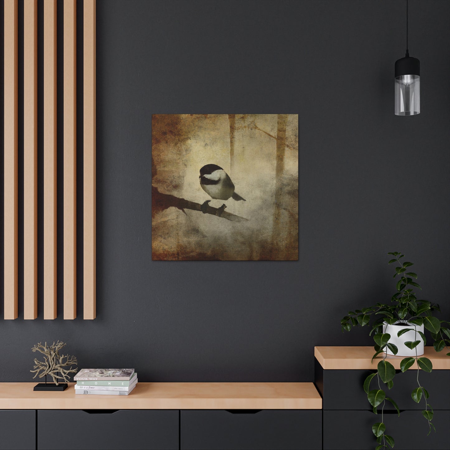 Chickadee's Surreal Journey - Canvas