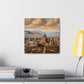 "Enchanting Desertscape Serenity" - Canvas