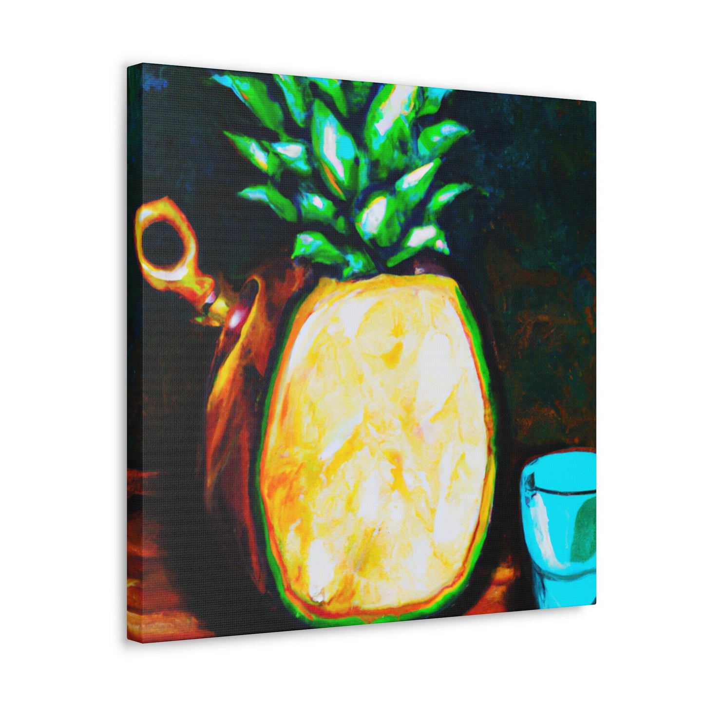 "Pineapple Dream Journey" - Canvas