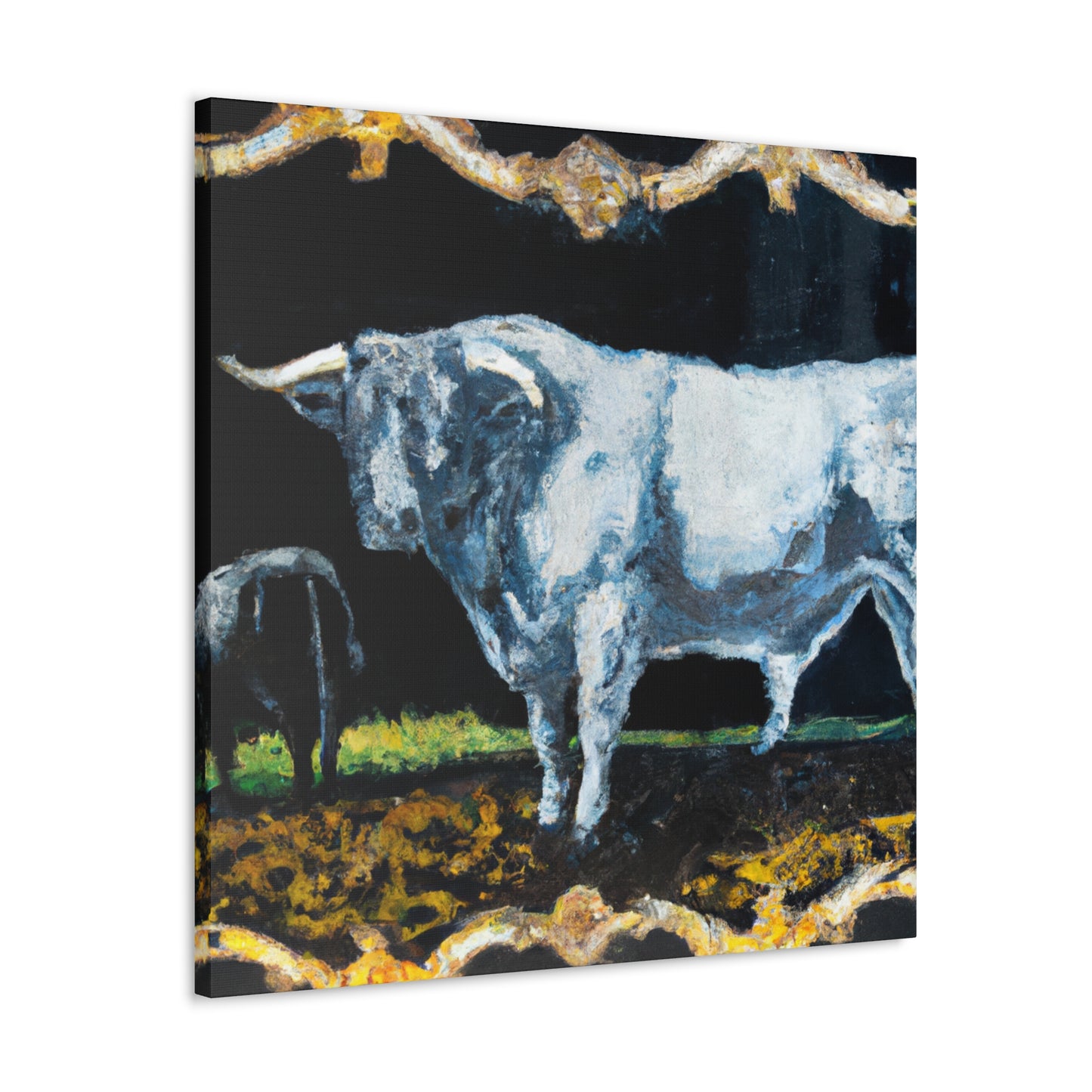 Black Angus Majestic Grandeur - Canvas