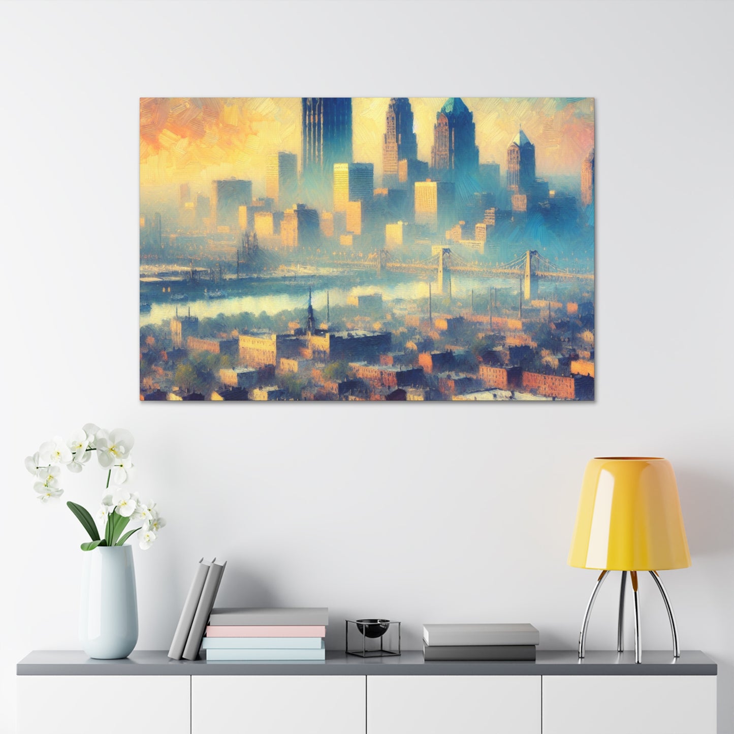 "River City Poetic Reverie" - Canvas