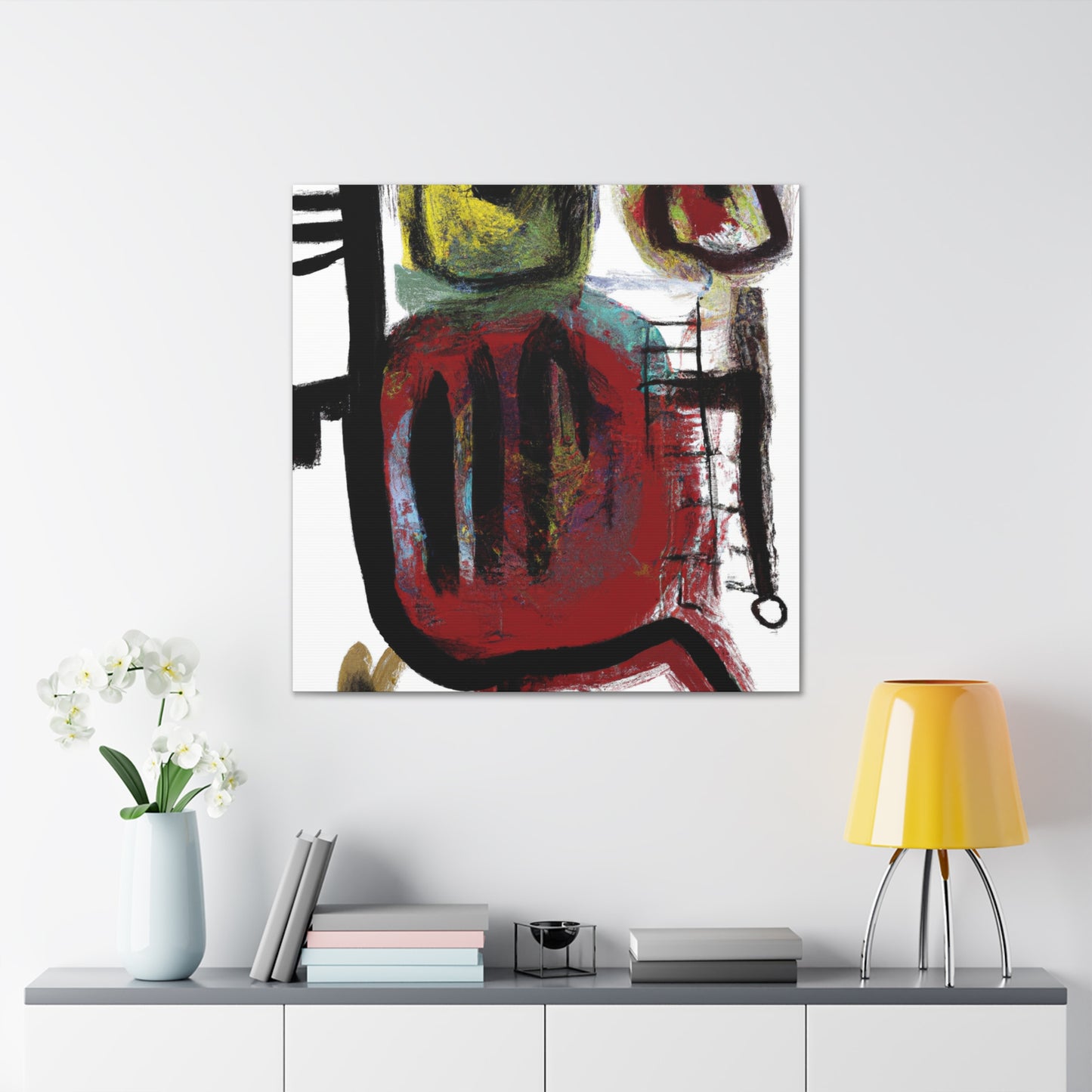 Maracas in Abstraction - Canvas