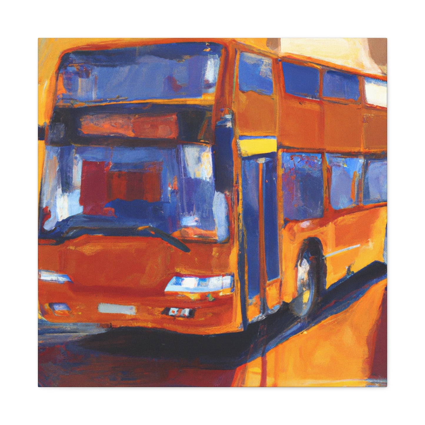 Bus of Modernity - Canvas