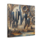 City of Golden Dreams - Canvas