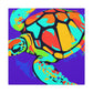 Sea Turtle Pop Brilliance - Canvas