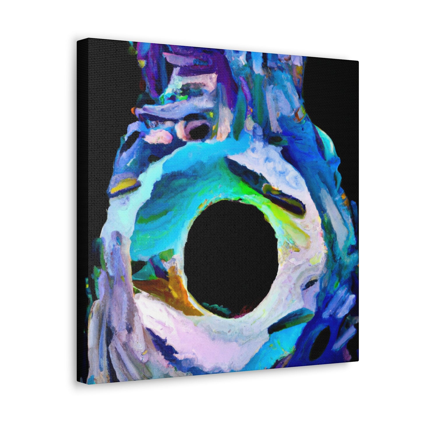 "Doughnut of Joyful Vibrance" - Canvas