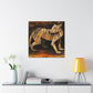 Roaring Tasmanian Tiger - Canvas