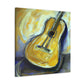 'Guitar Strings In Melody' - Canvas