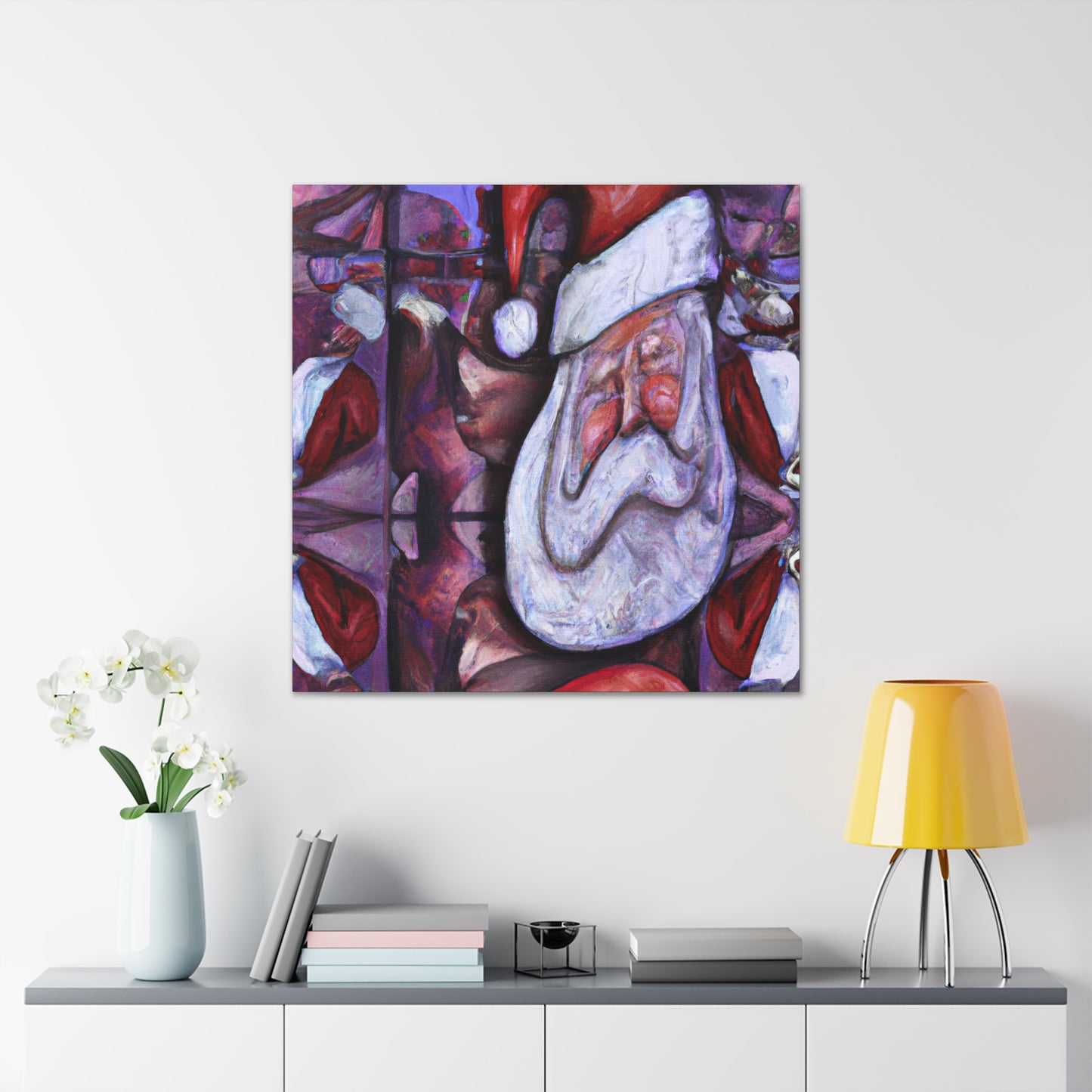 Santa in Dreamland - Canvas