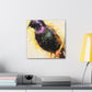 "European Starling Sculpture" - Canvas