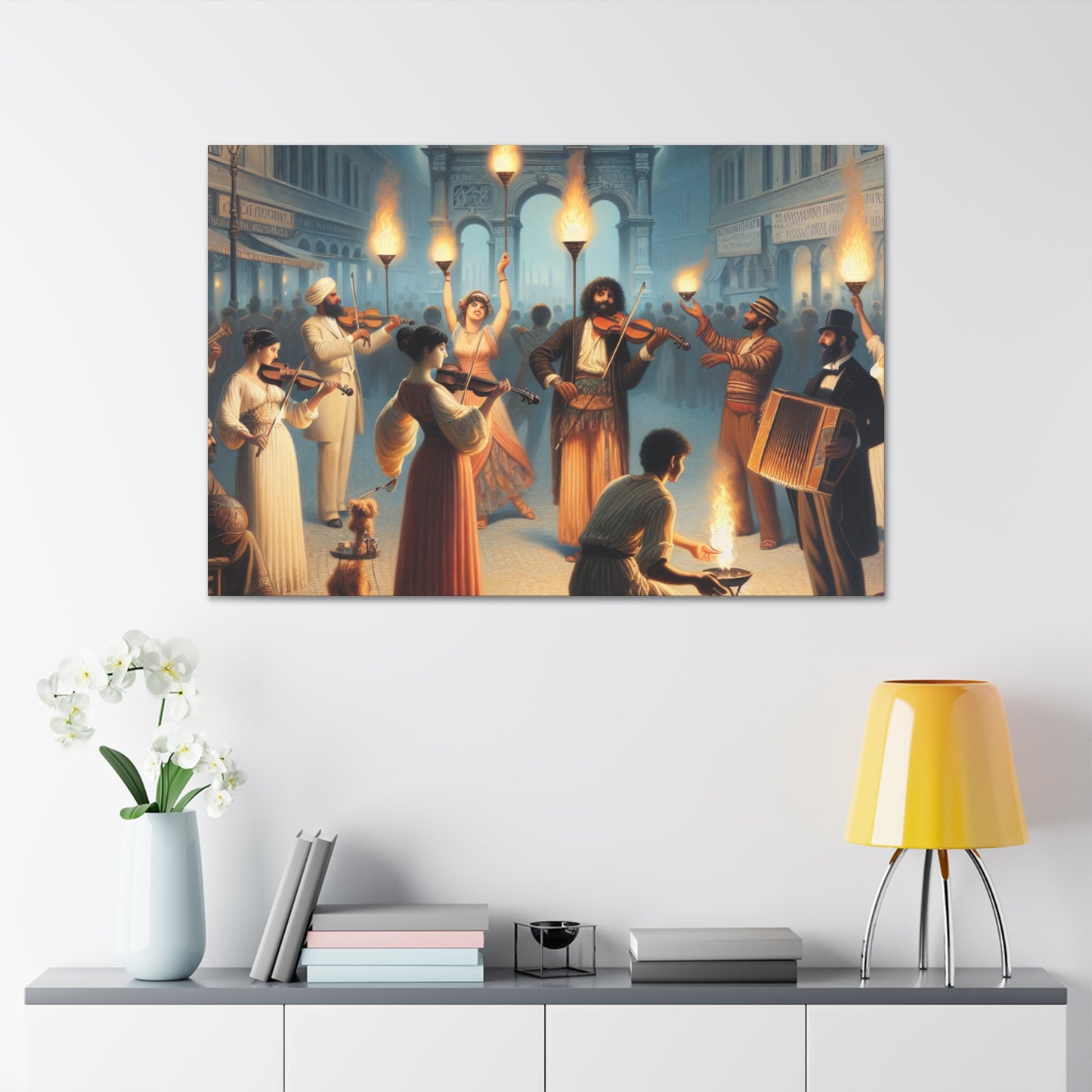 Enchanting Wanderers of Aristocracy - Canvas