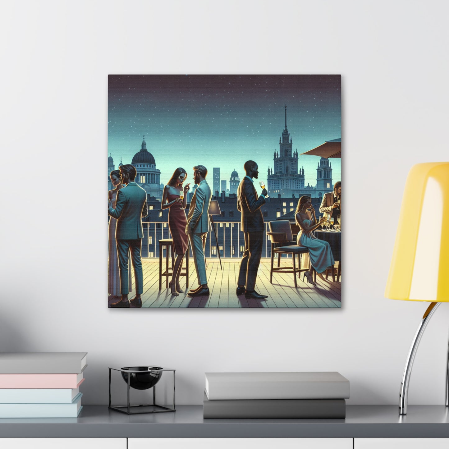 "Vivid Urban Soirées" - Canvas