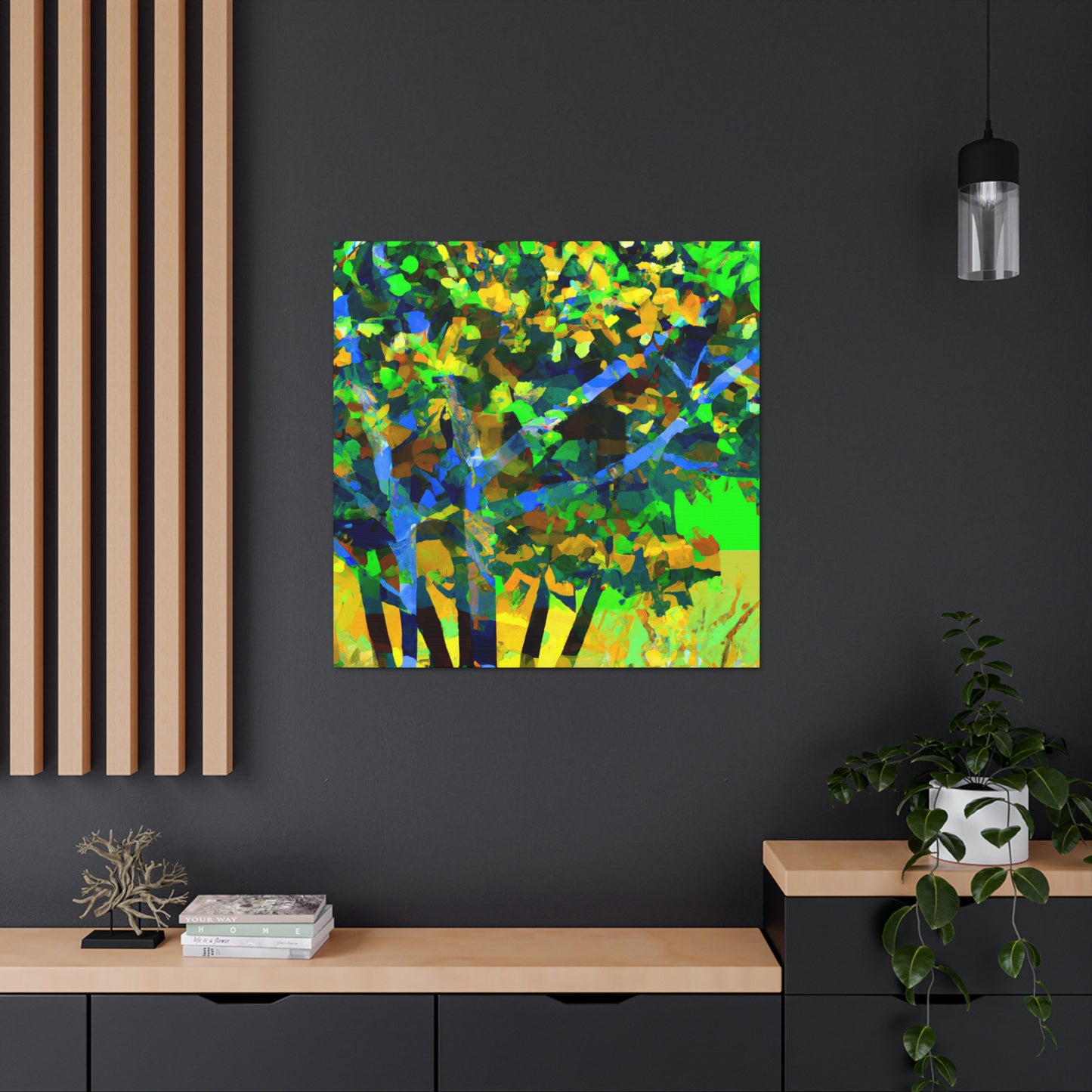 "Beech Tree Contemplation" - Canvas