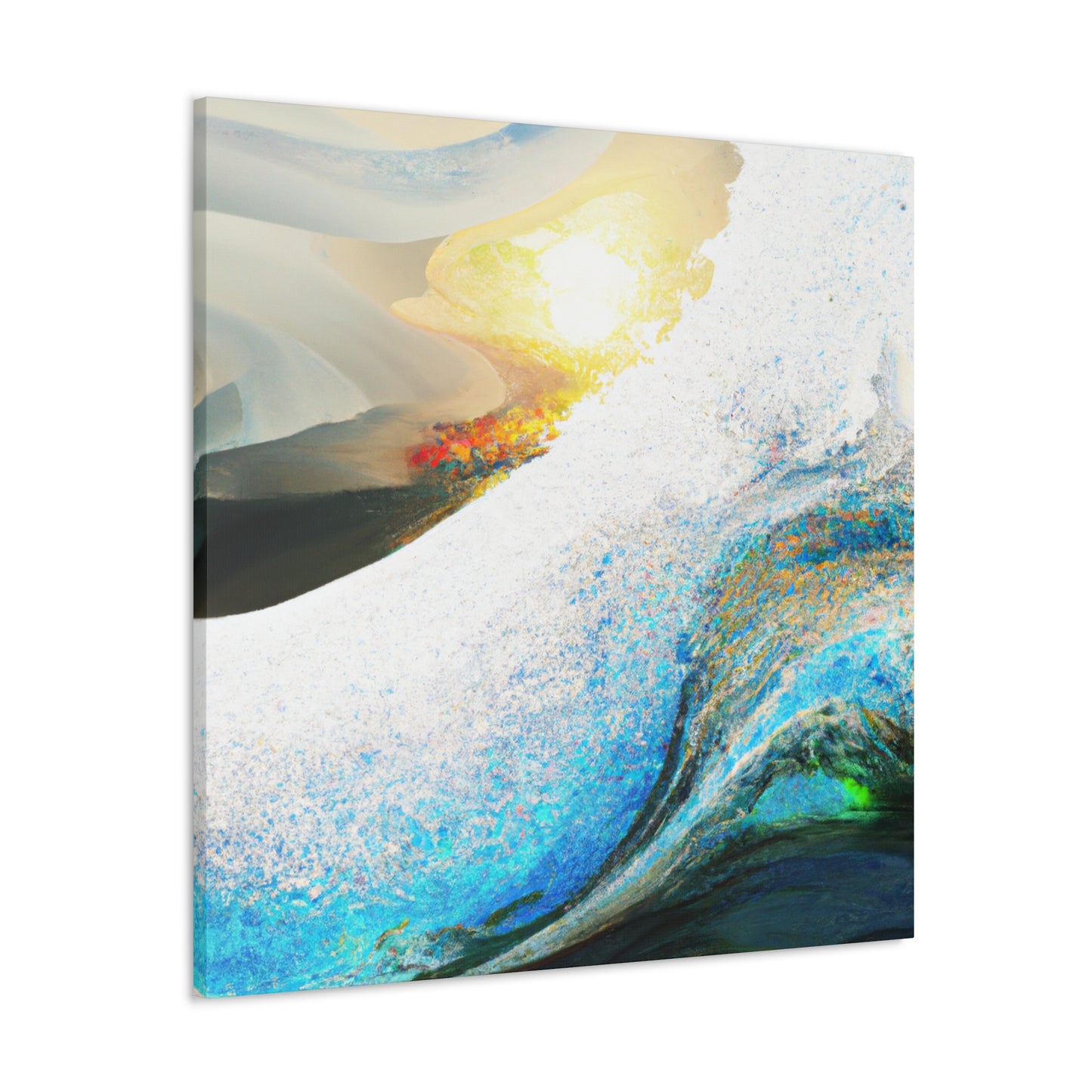 "Ocean Waver Harmony" - Canvas