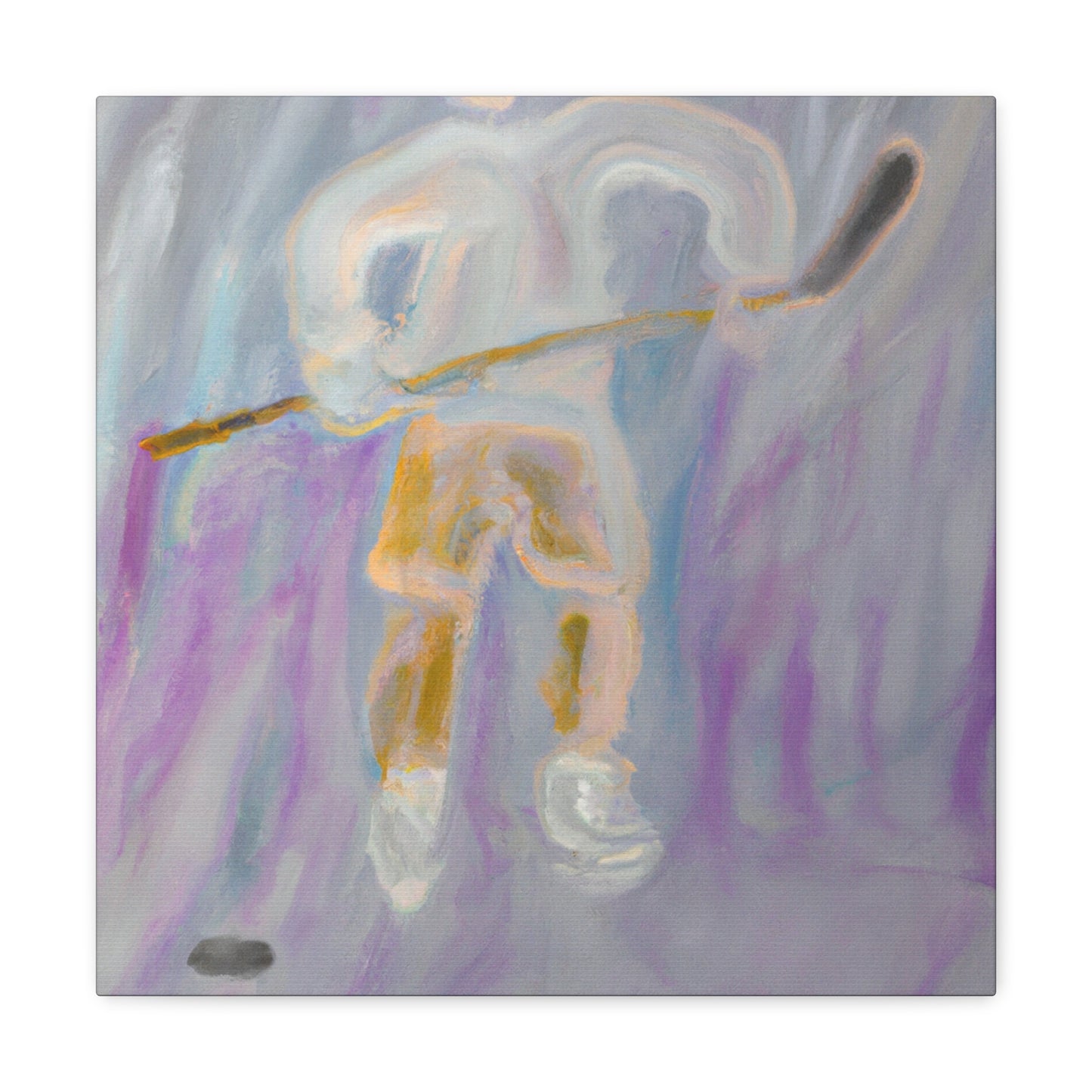 Hockey on Ice-Skates - Canvas