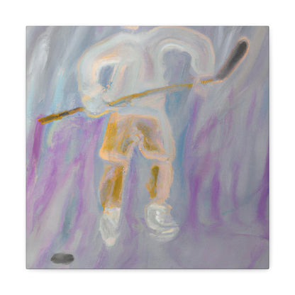 Hockey on Ice-Skates - Canvas