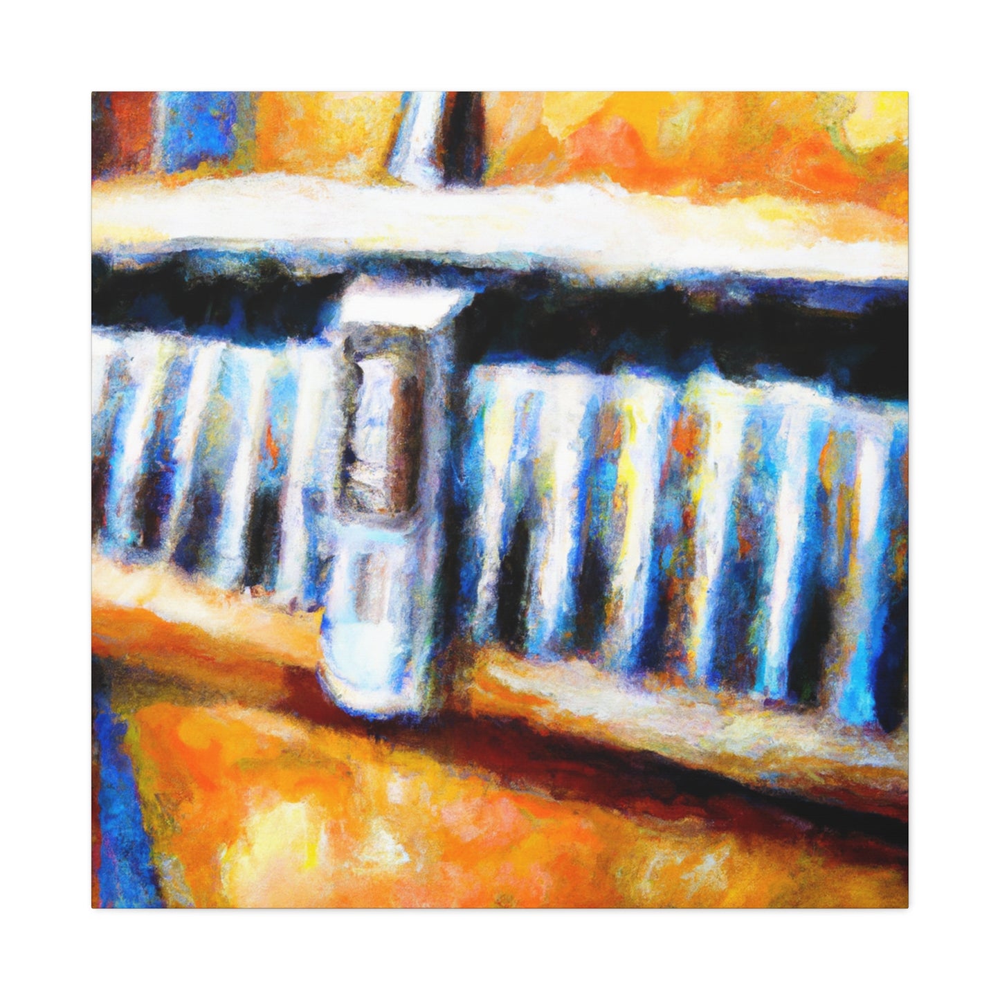 "Harmonica of Impressionism" - Canvas