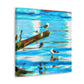 Sea Birds in Flight - Canvas