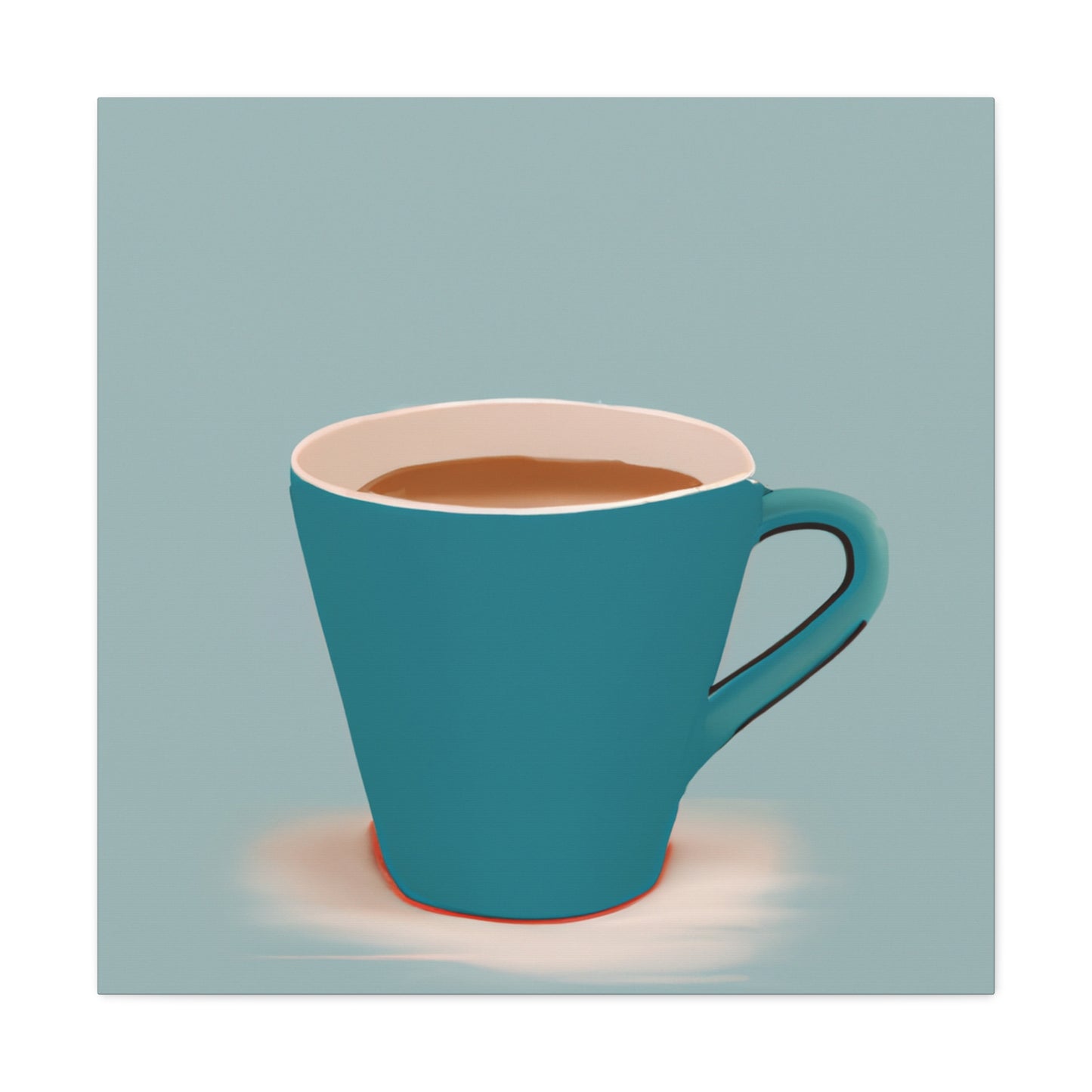 Cup of Minimalism - Canvas