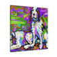 "Springer Spaniel Reflection" - Canvas