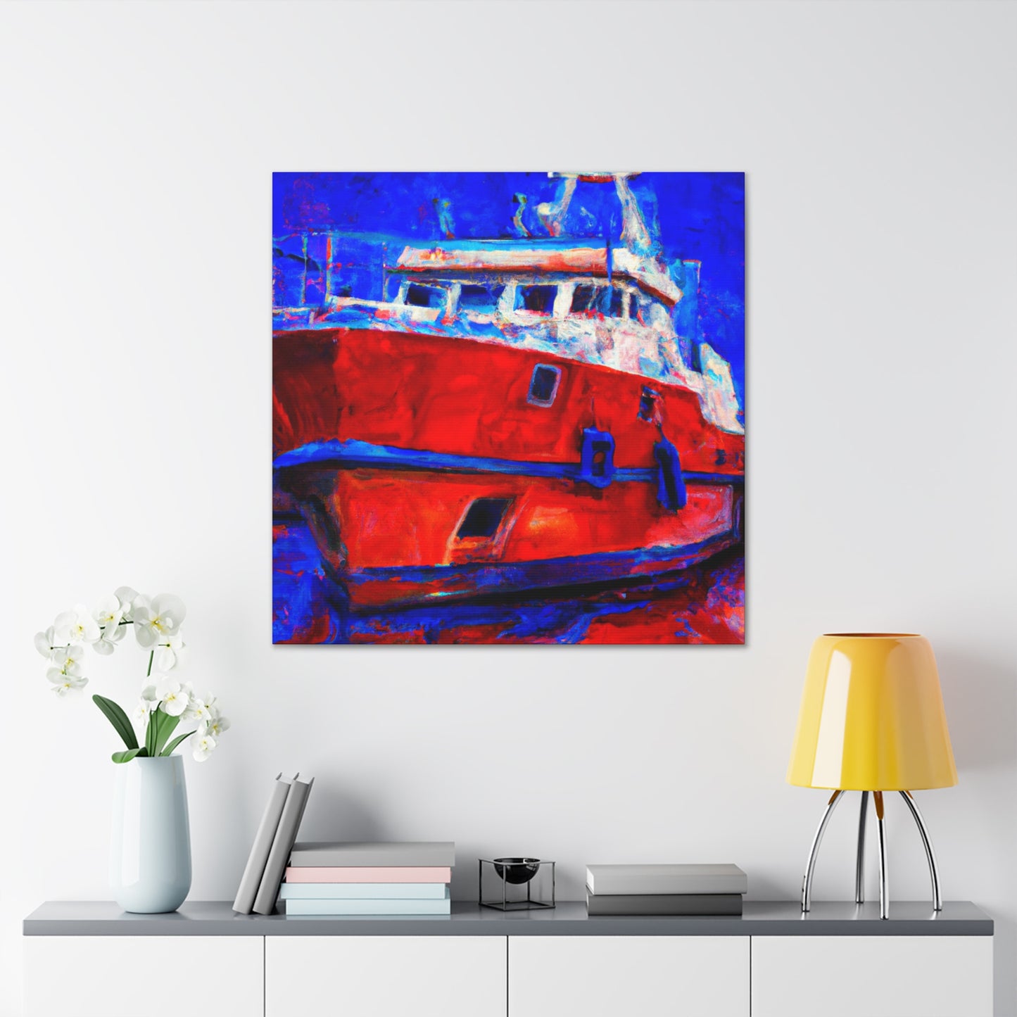 "Sailing on Peaceful Seas" - Canvas