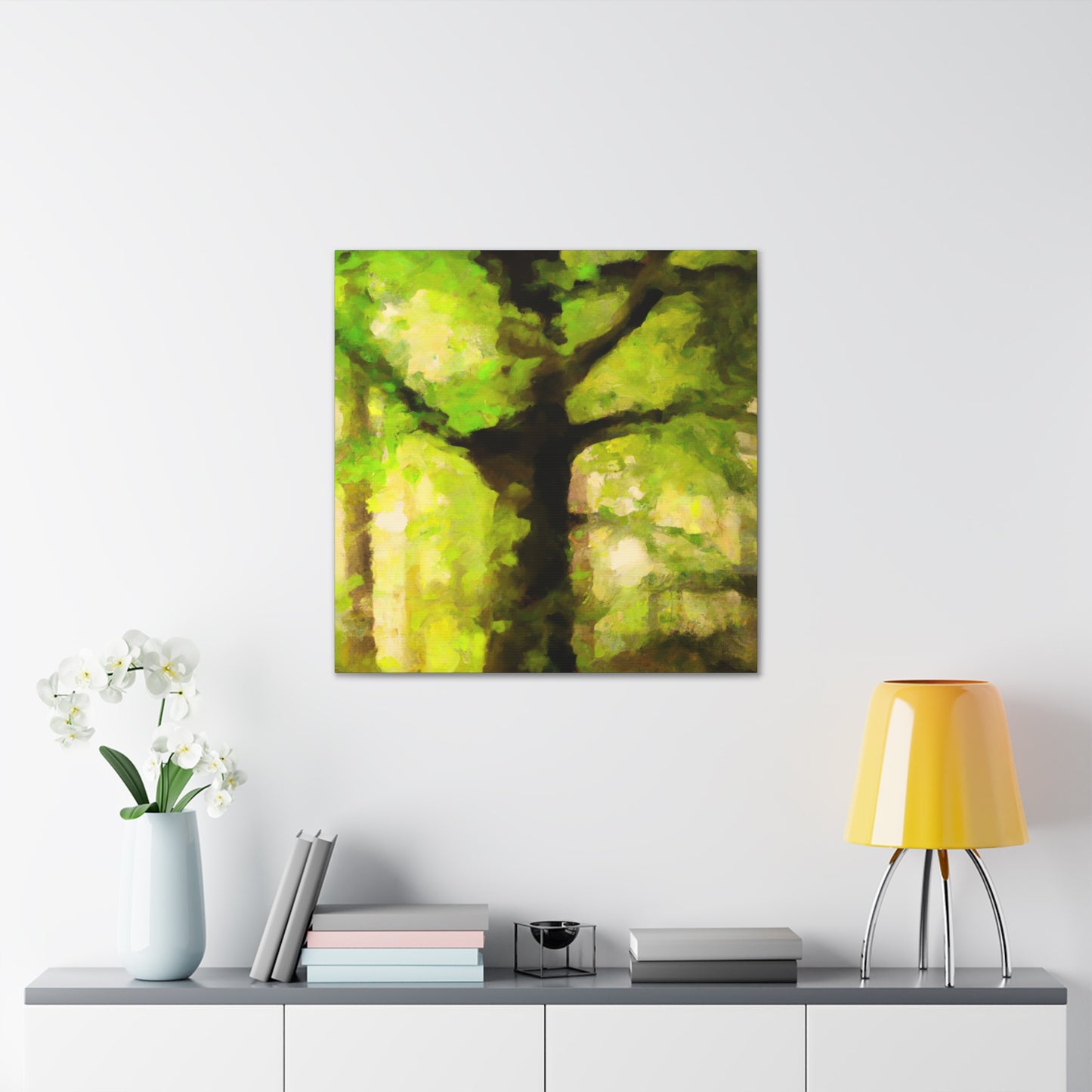 "Beech Tree, Serene Beauty" - Canvas