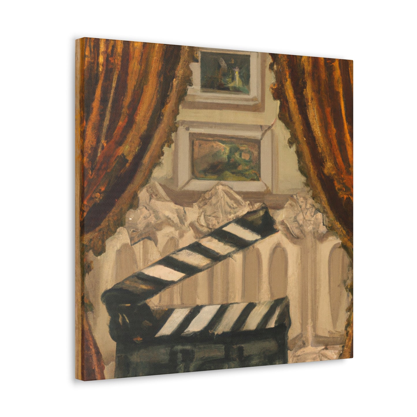 Clapboard in Rococo - Canvas