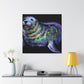 "Harp Seals in Moonlight" - Canvas