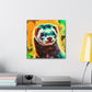 Ferret in Wonderland. - Canvas