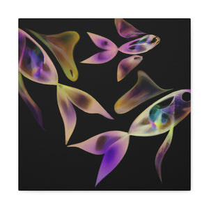 "Neon Tetra Dreamscape" - Canvas