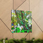 "Gardenia in Abstraction" - Canvas