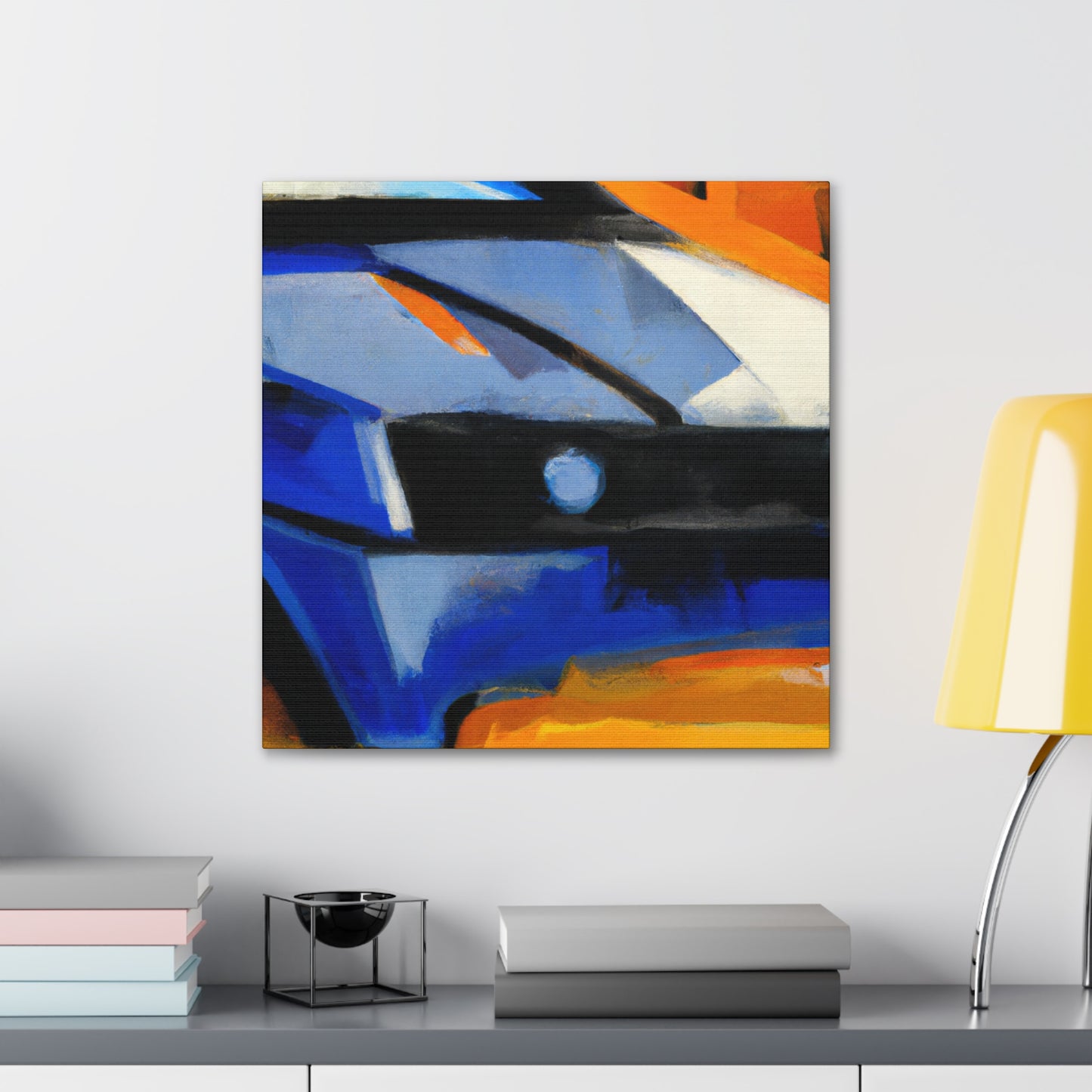 Car in Motion 1940 - Canvas