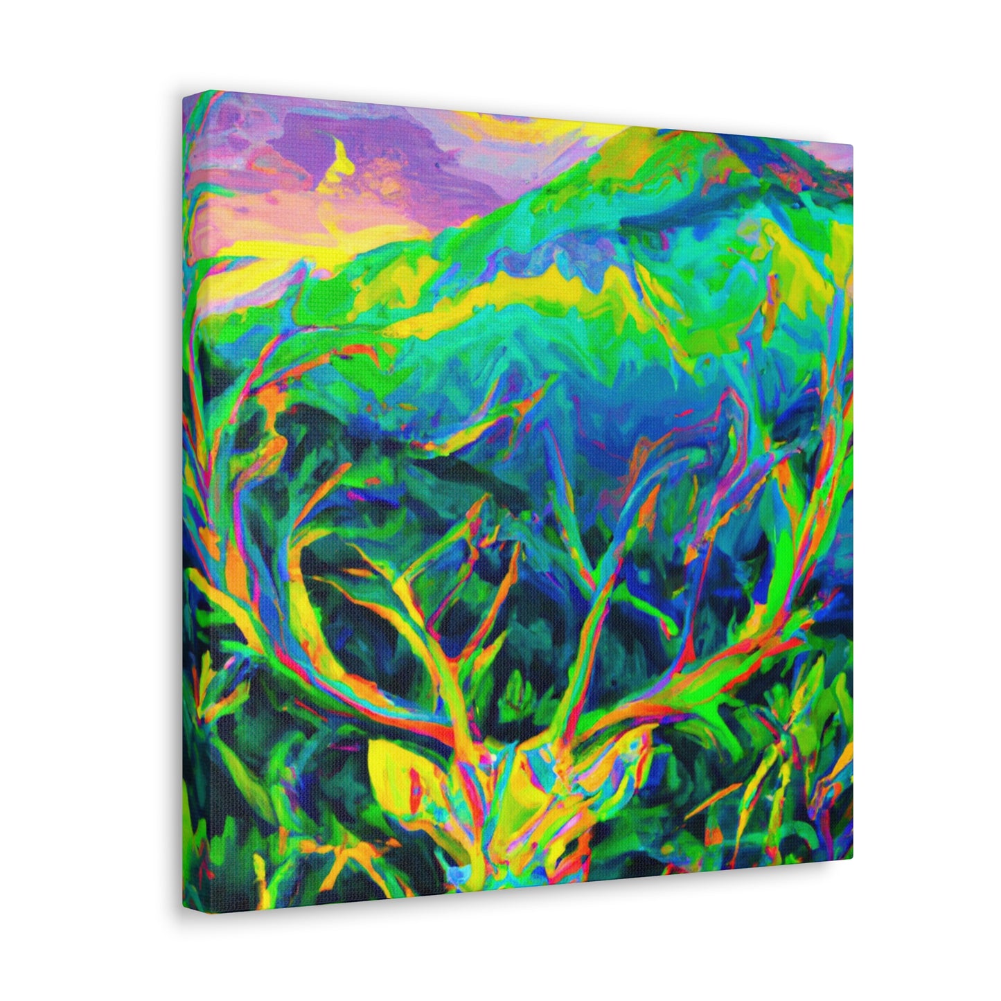 Deer in the Glade - Canvas