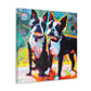 Boston Terrier Impression - Canvas