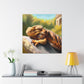 "Bearded Dragon Harmony" - Canvas