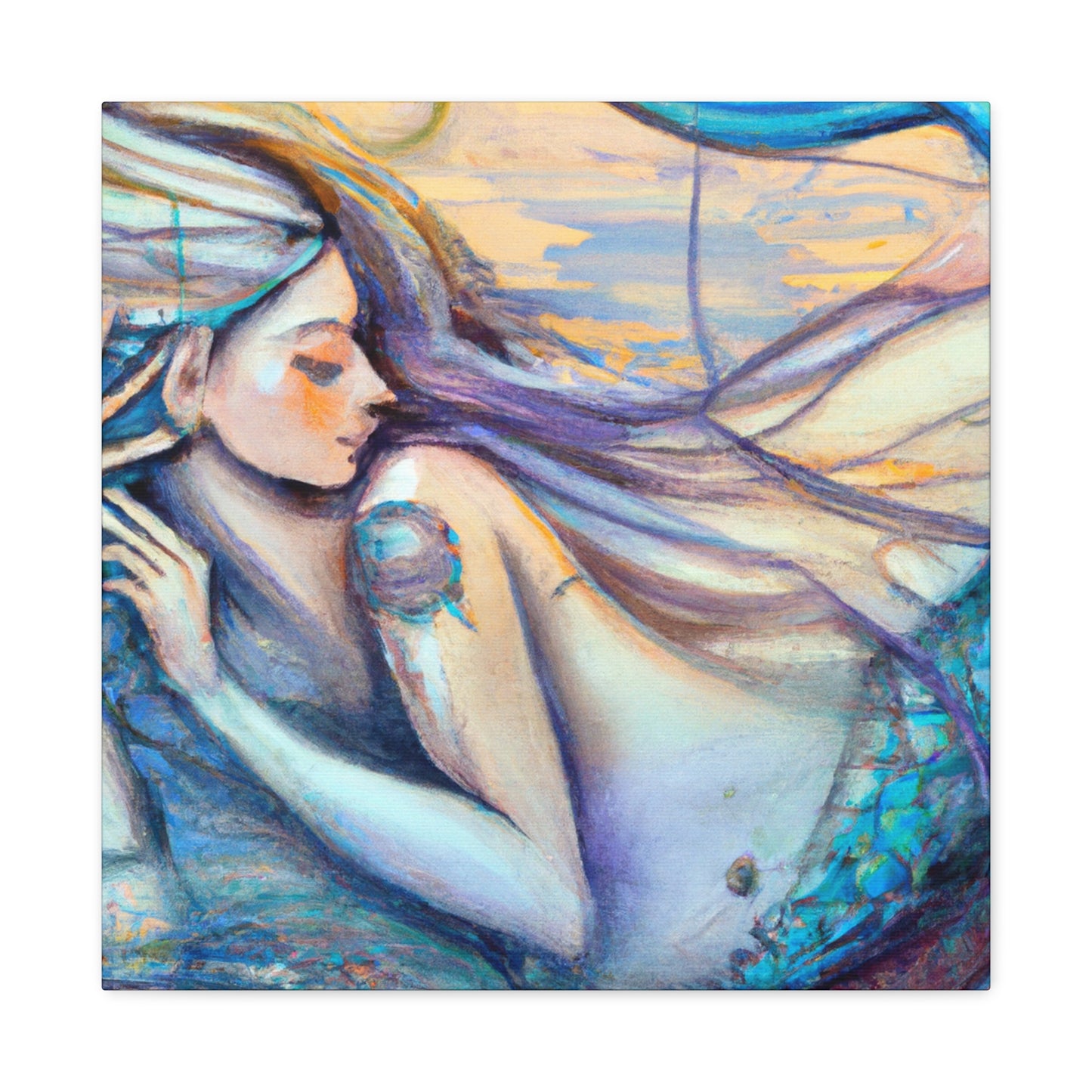 Mermaids of the Deco - Canvas