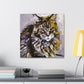 Maine Coon Expressionism - Canvas