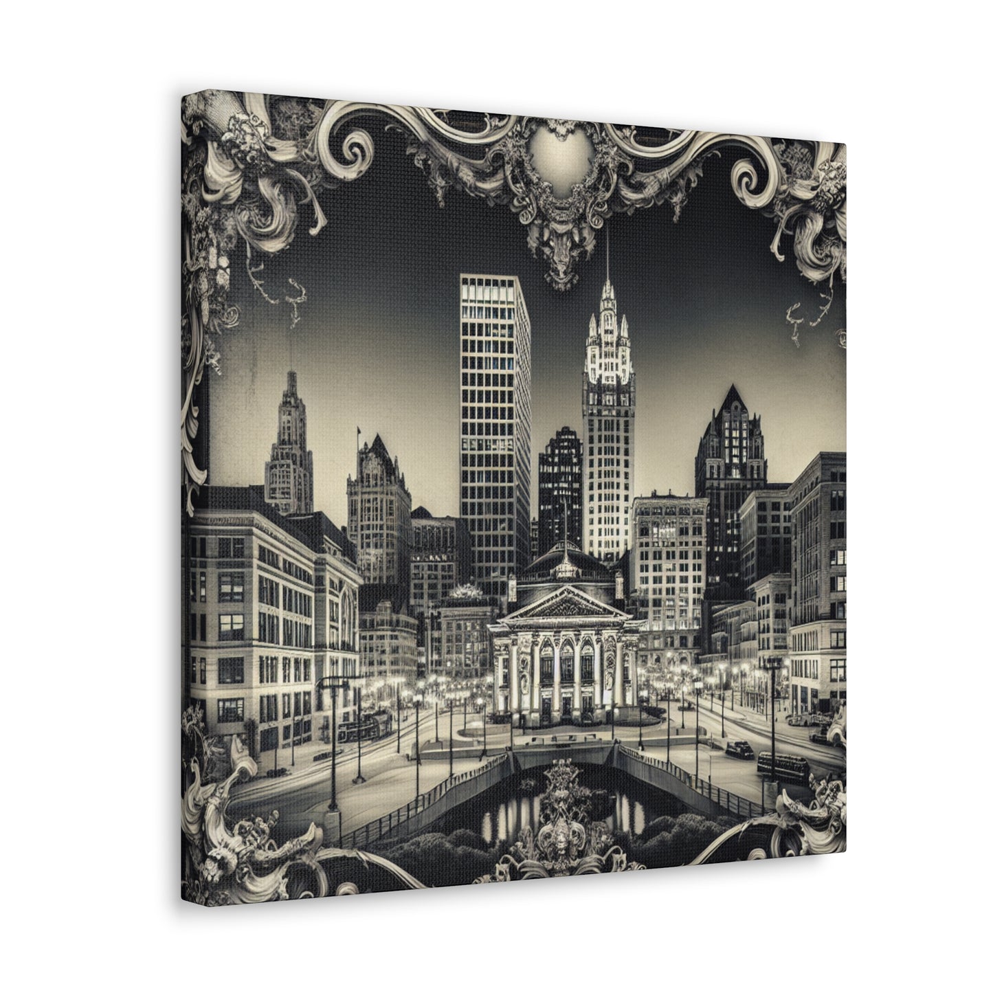 "Enchanting Milwaukee Serenade" - Canvas