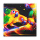 Colorful Conure Concert - Canvas