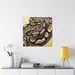 "Snakeskin Slither Slice" - Canvas