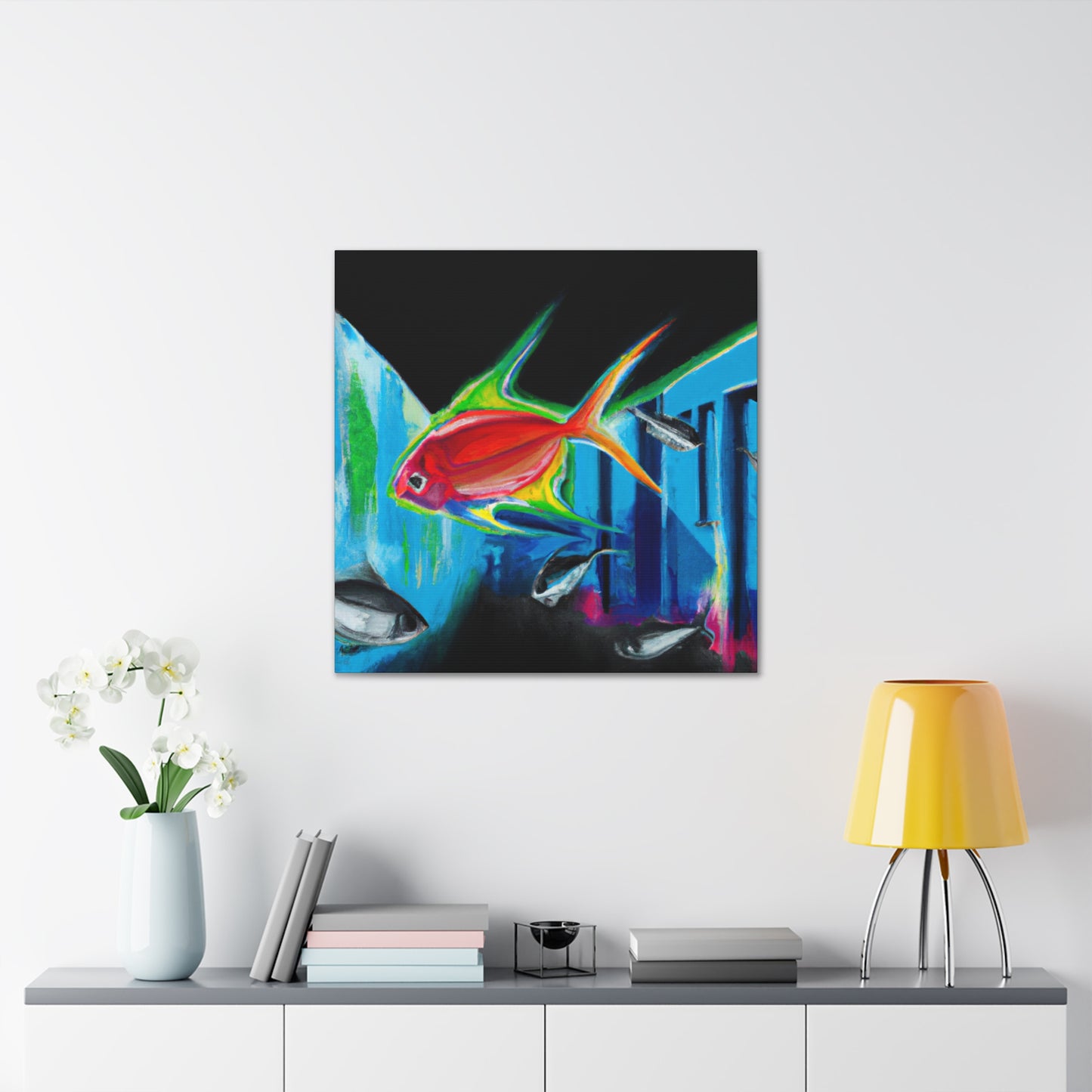 Neon Tetra Radiance - Canvas